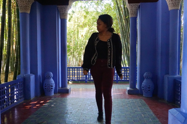 Traveled to Marrakech, Morocco to Visit Le Jardin Majorelle