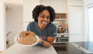 Classic Yellow Cake with Chocolate Frosting
